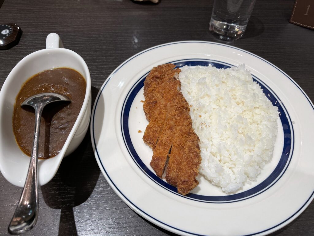 銀座珈琲店カツカレー