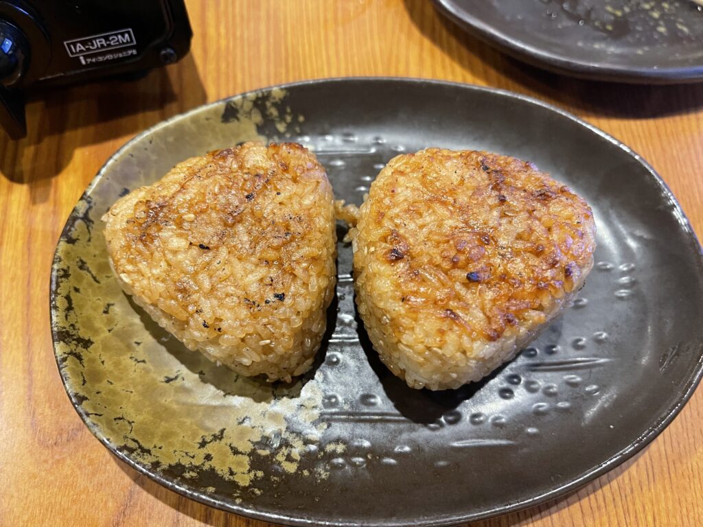 鳥メロ焼きおにぎり