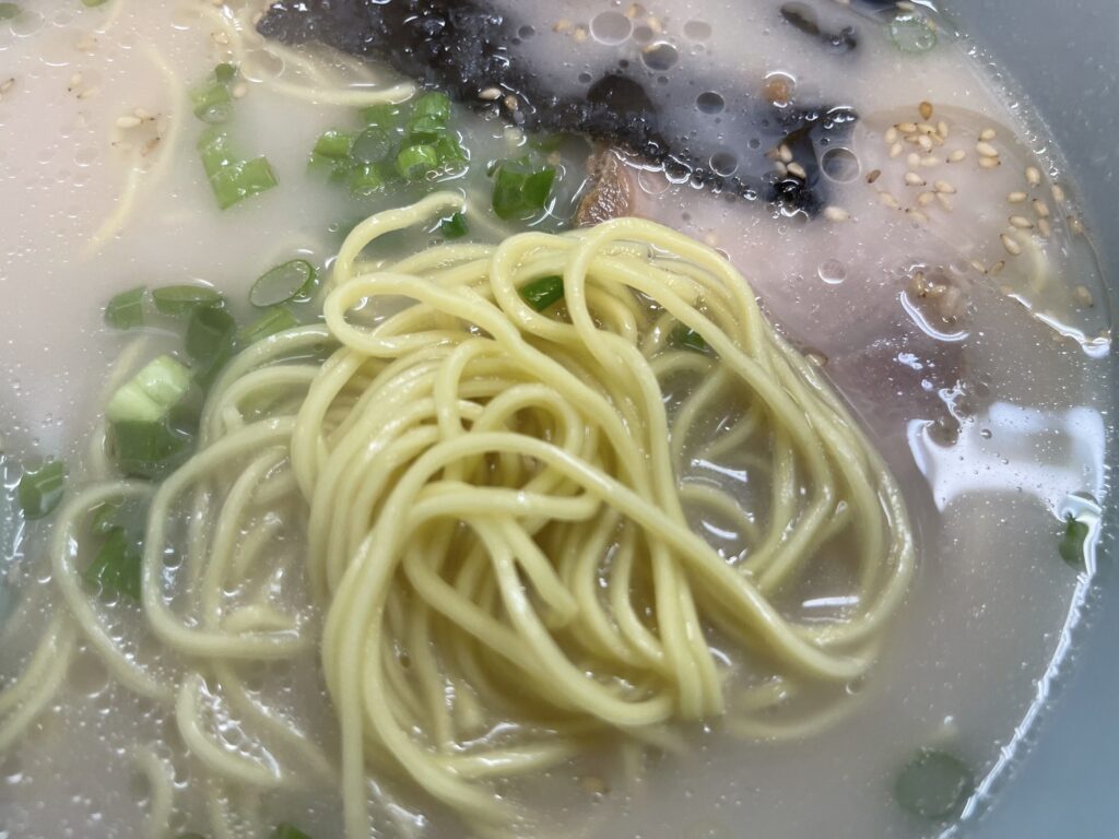 山岡家朝ラーメン麺