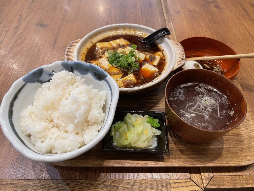 麻婆定食