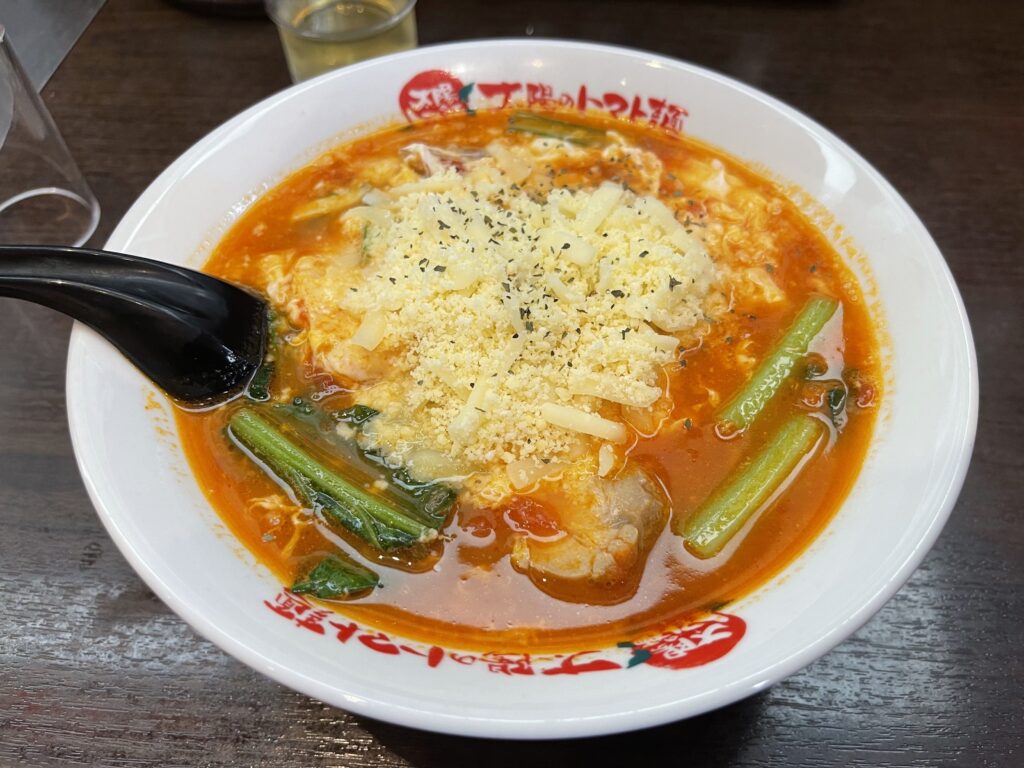 太陽のチーズエッグラーメン