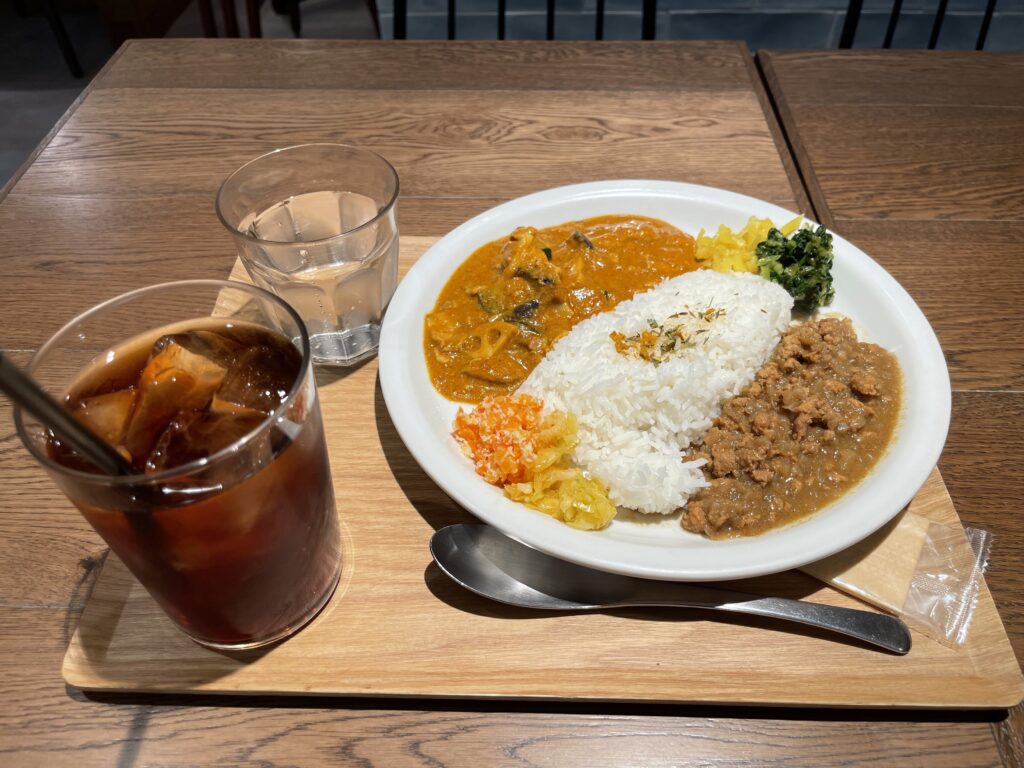 あいがけカレー