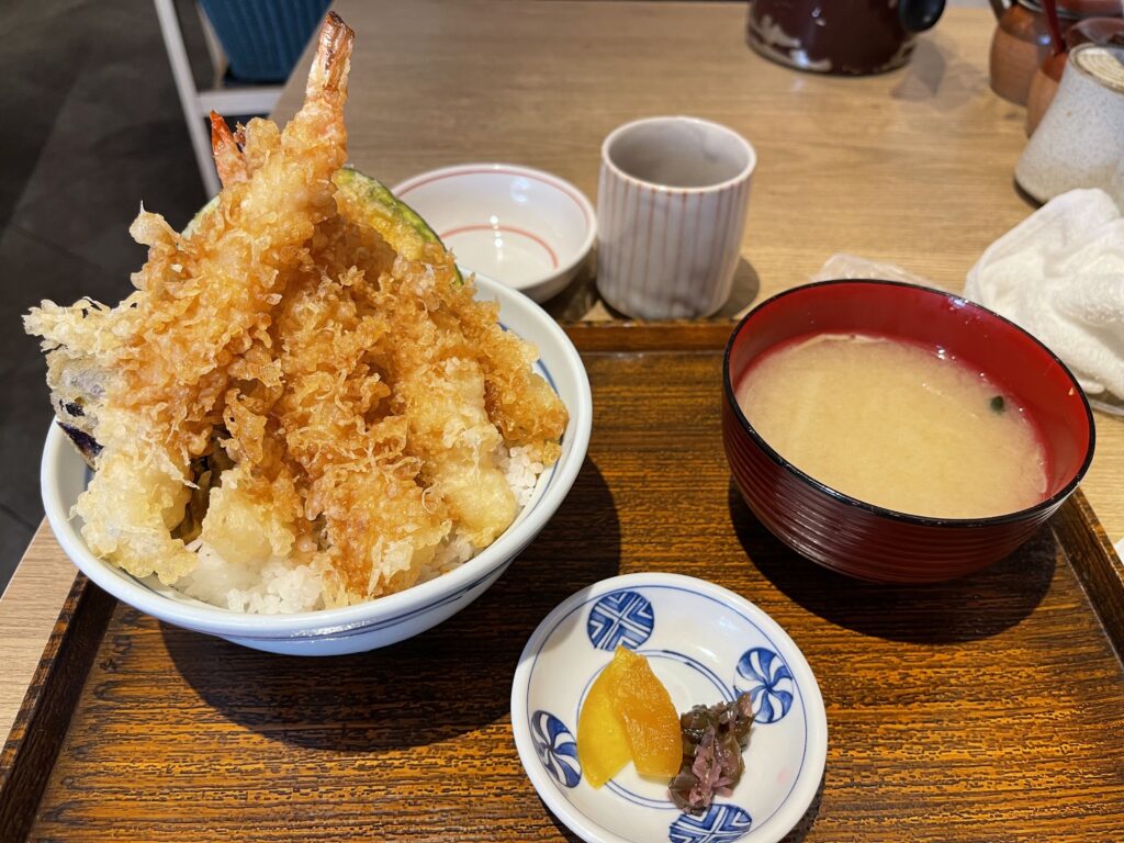 海老天丼