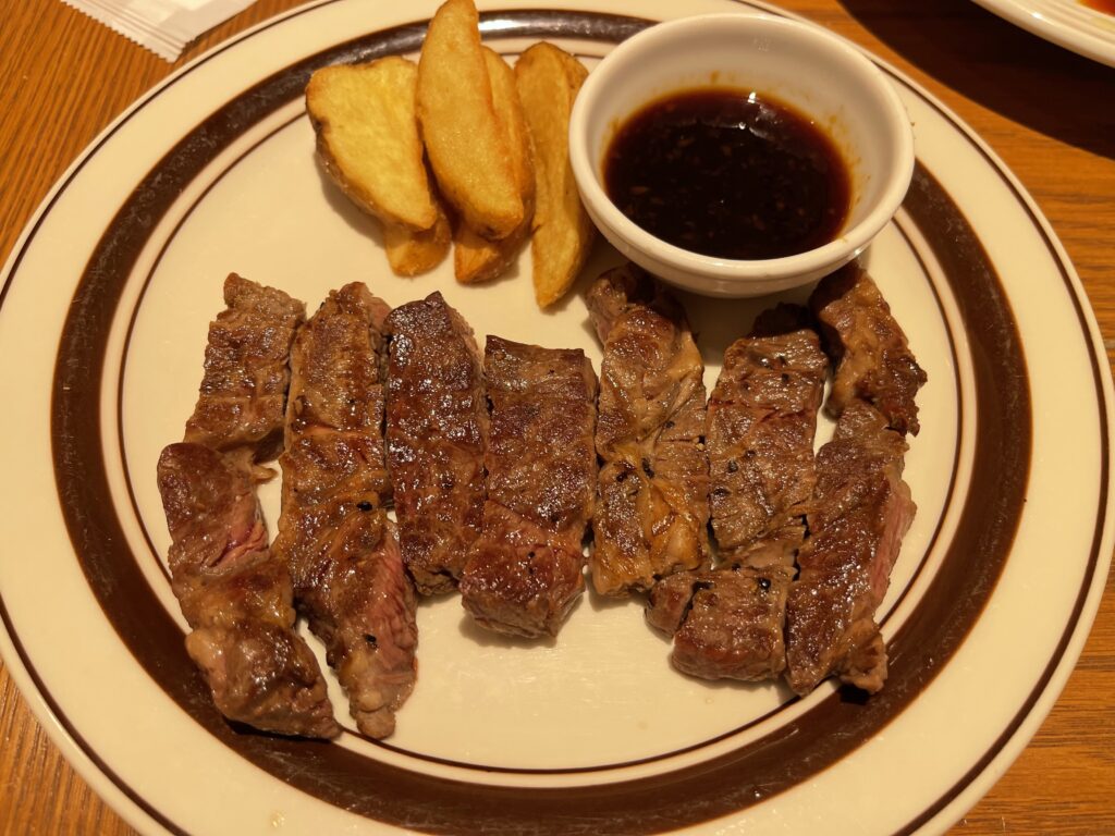 熟成肉ビーフステーキ