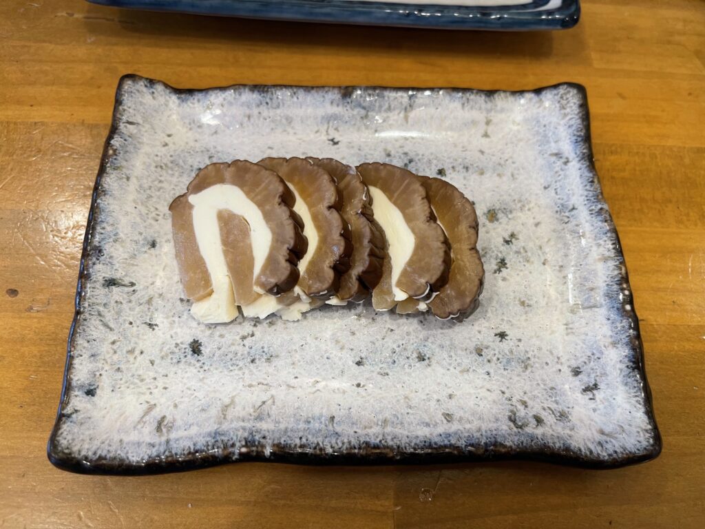 いぶりがっこクリームチーズ