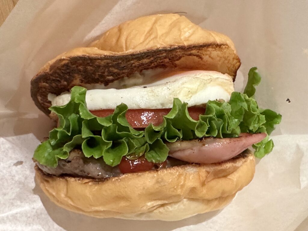 ベーコンエッグバーガー