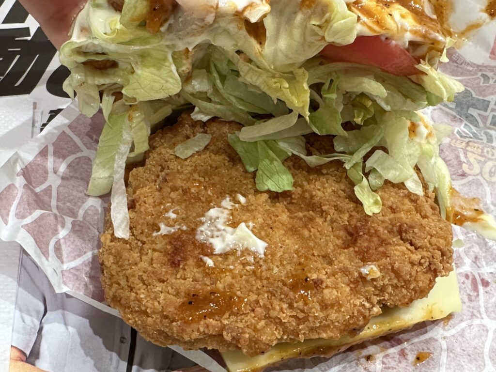 チキンバーガー