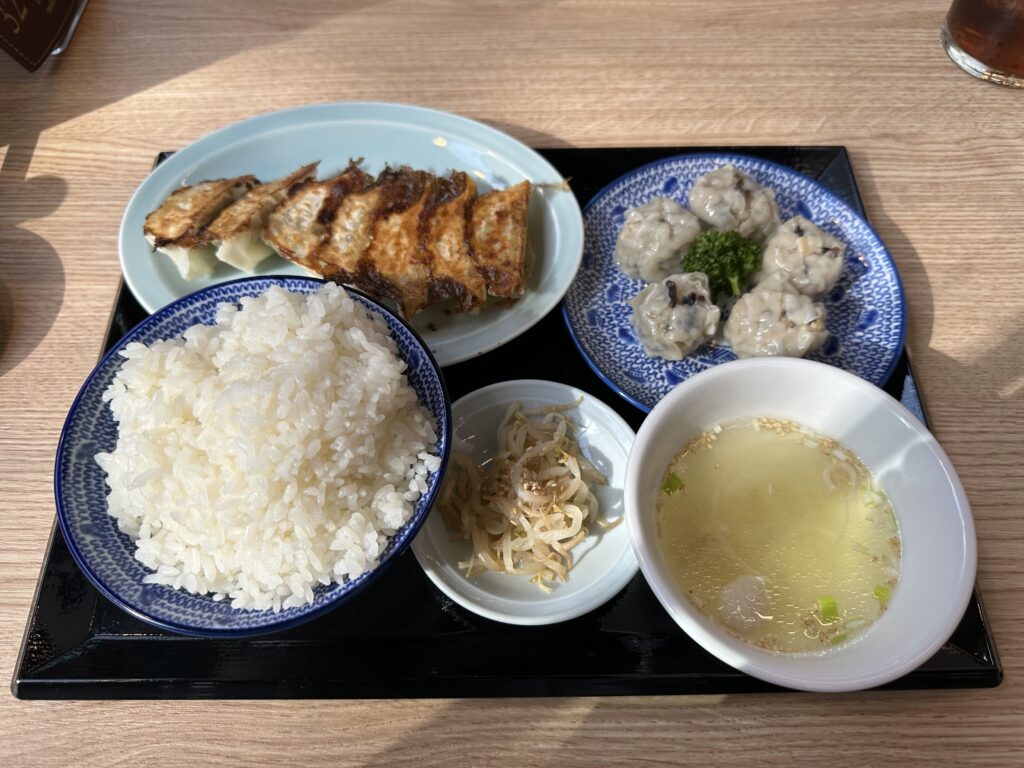 餃子&焼売定食