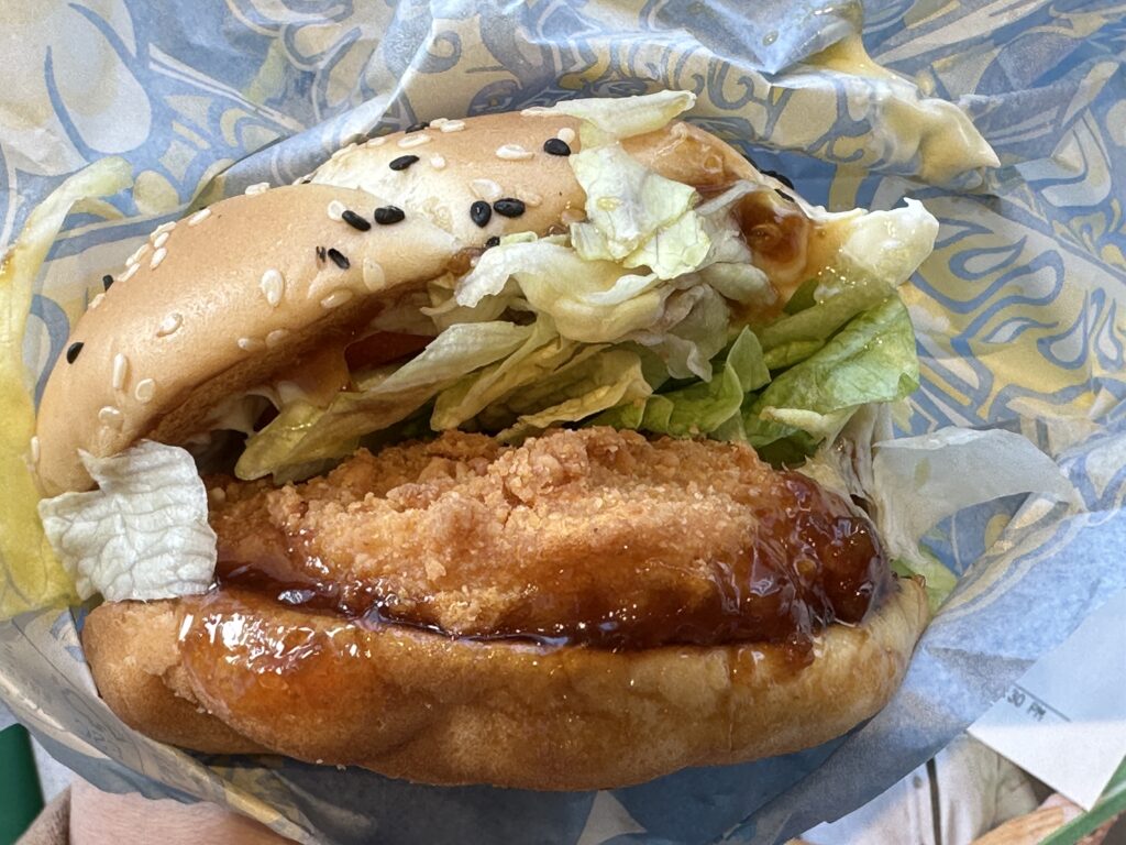 油淋鶏チキン開封