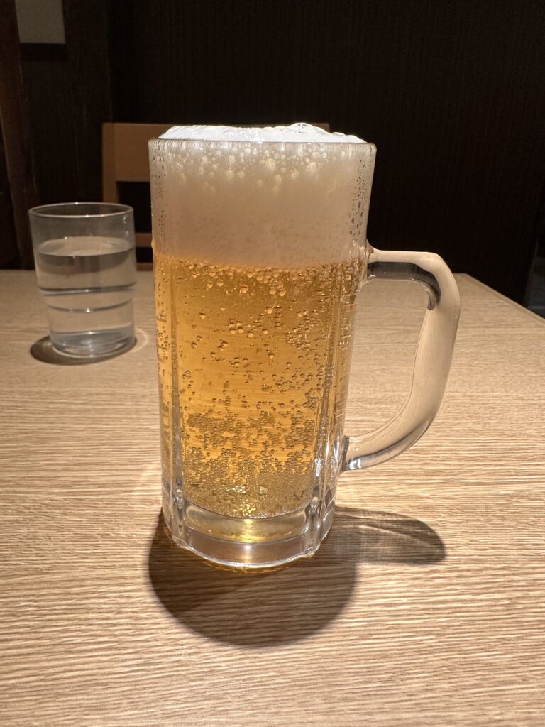 生ビール（中）