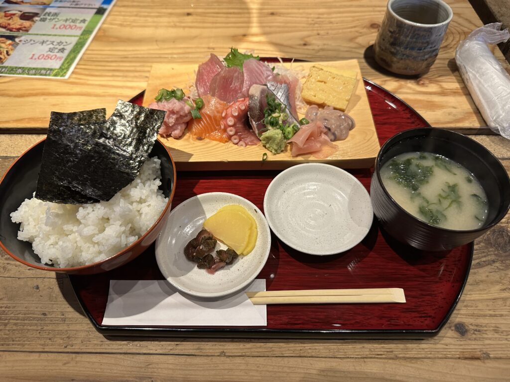 刺身定食