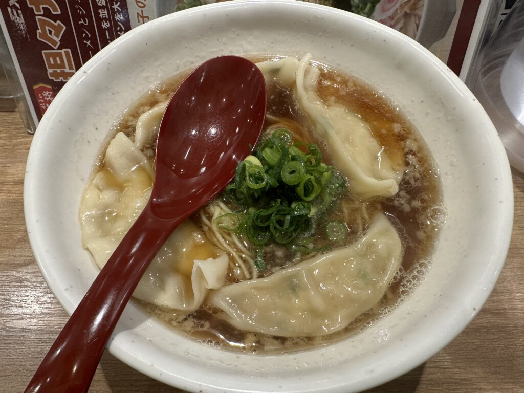 餃子ラーメン