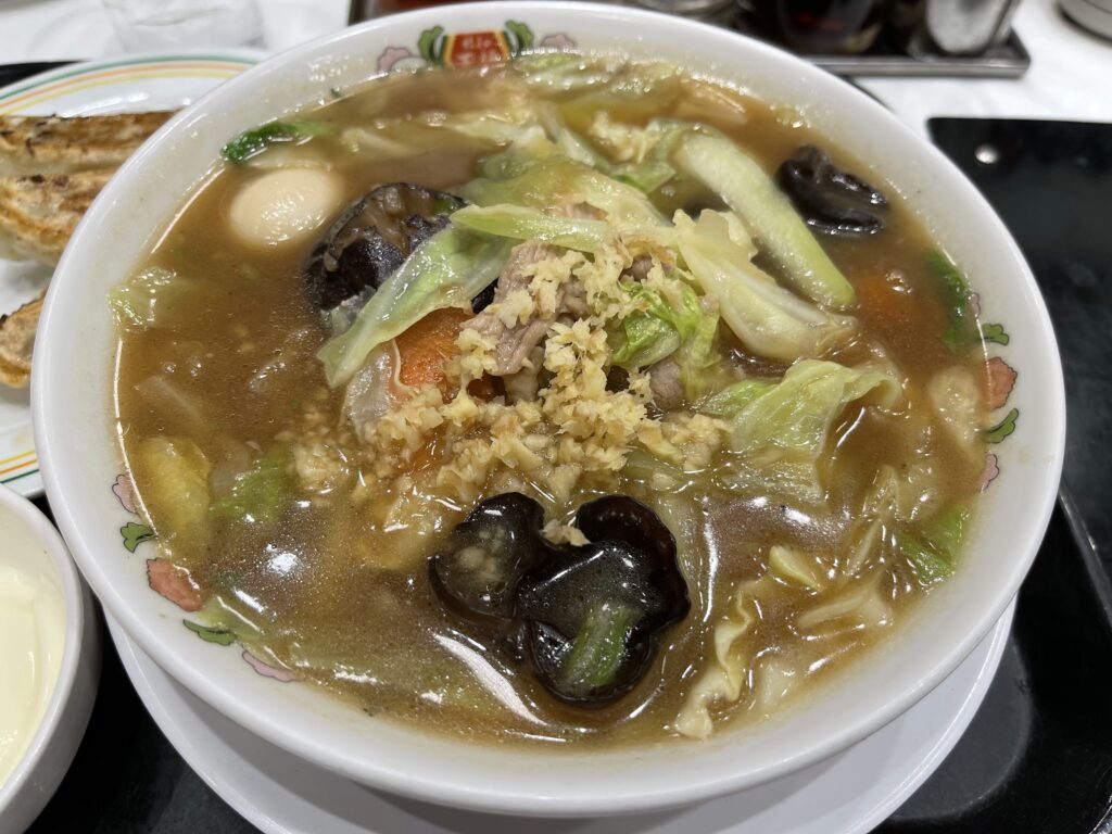 五目あんかけラーメン