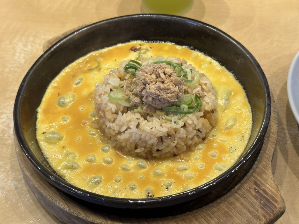 鉄板玉子チャーハン