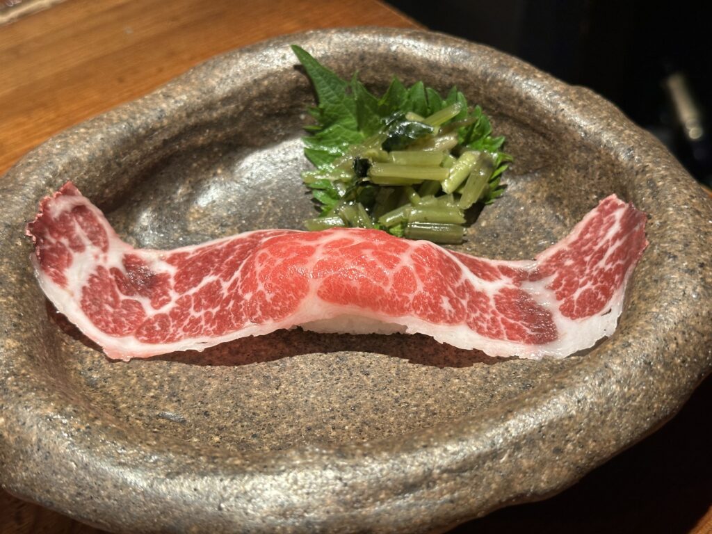 馬肉寿司