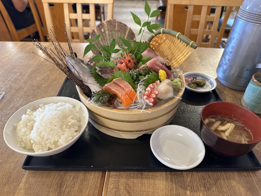 大漁刺身定食