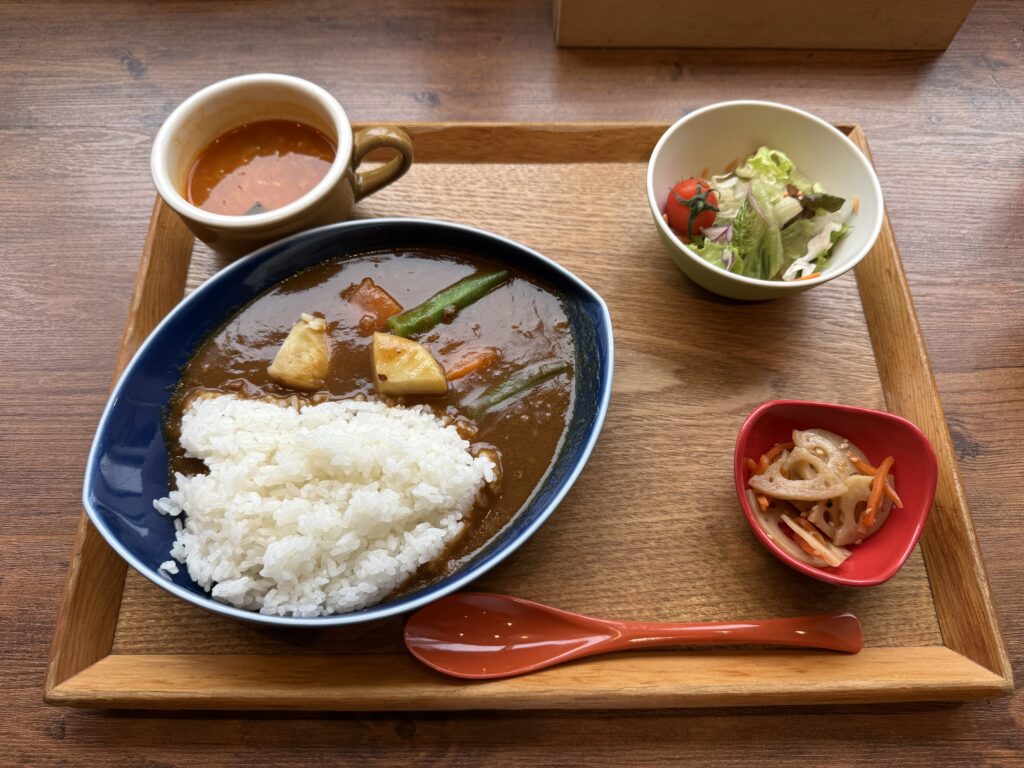 朝カレーライス