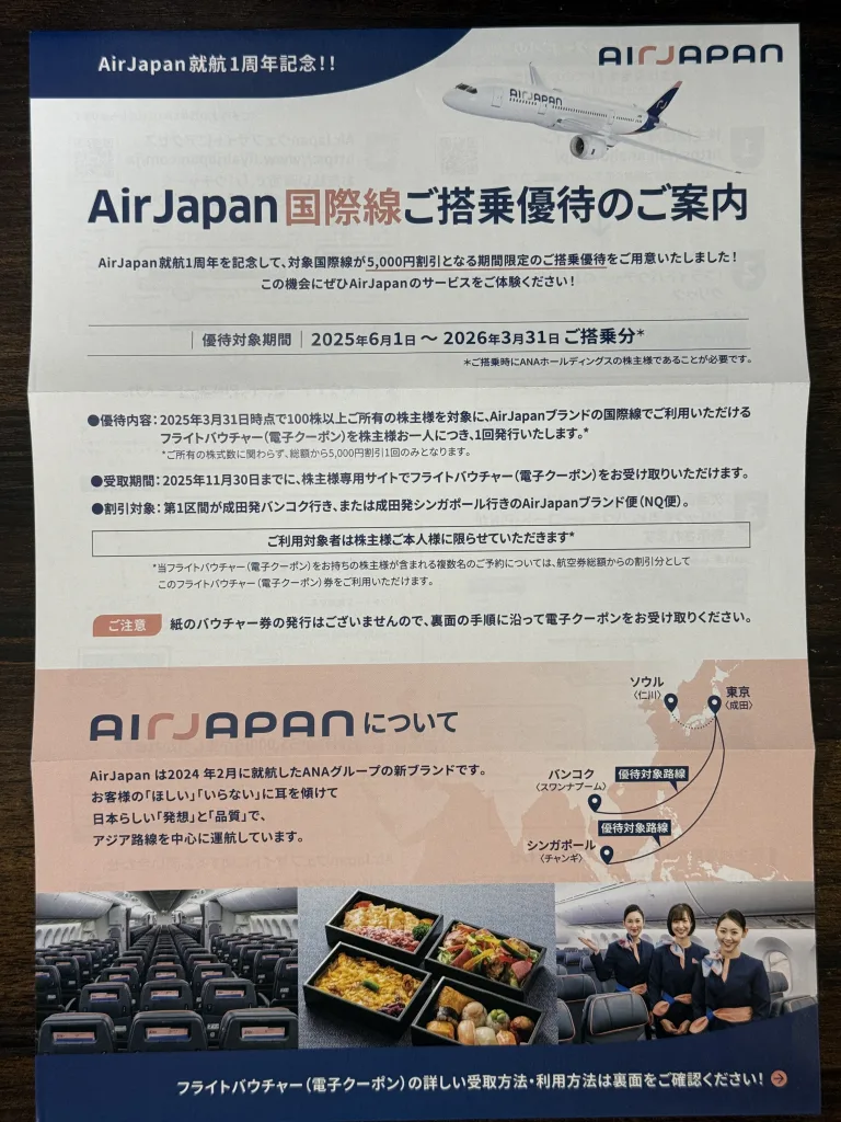 ANA国際線優待