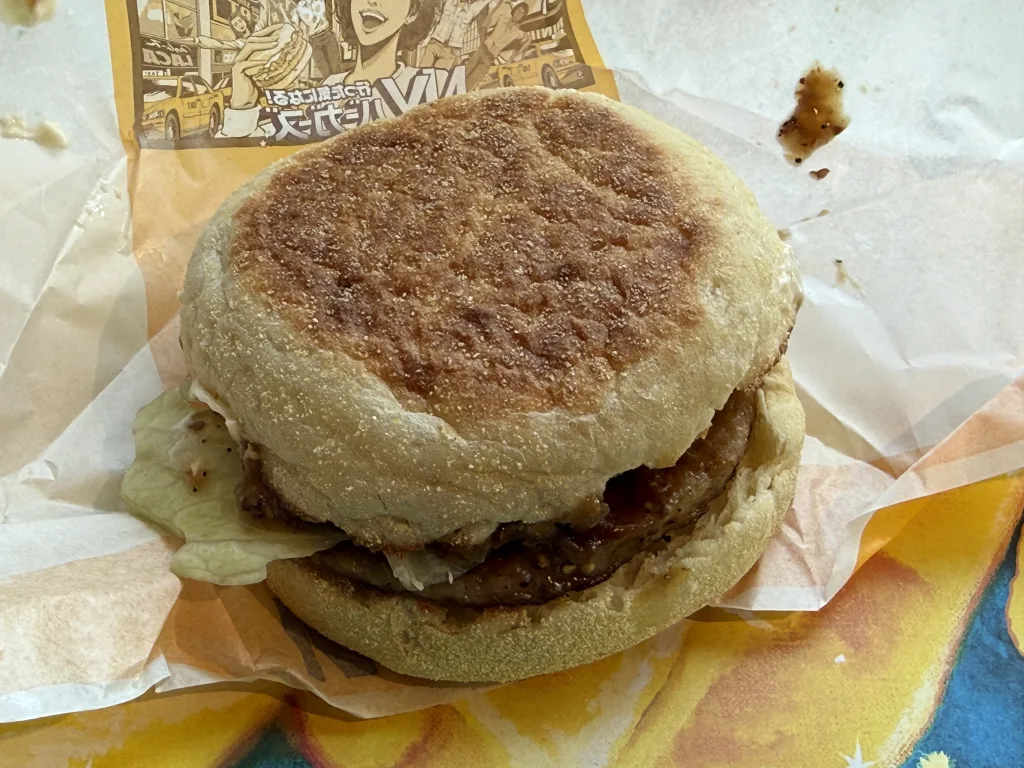 ソーセージマフィン