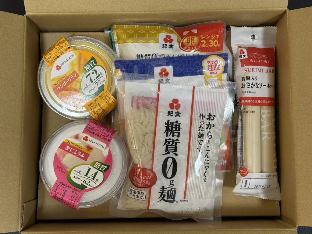 紀文食品の優待品
