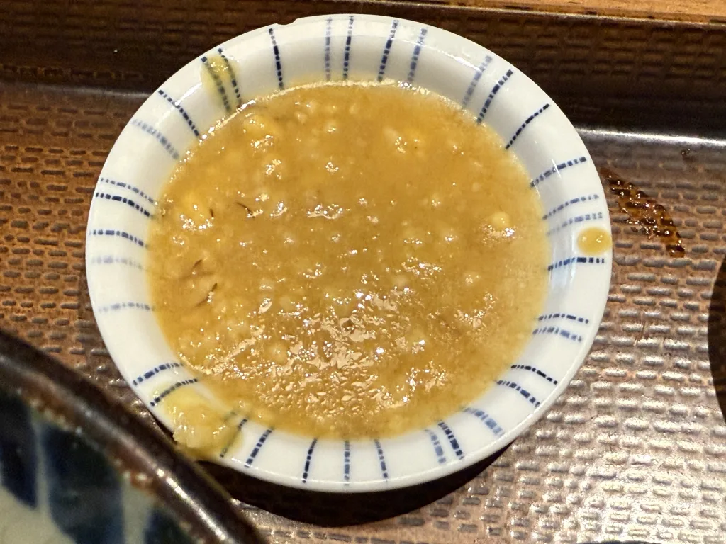漁師の贅沢丼の麹味噌