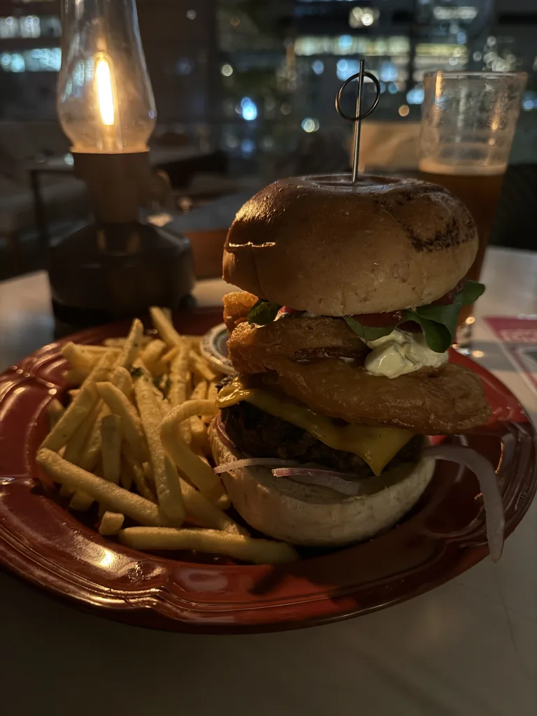 スーパーチーズバーガーかける前