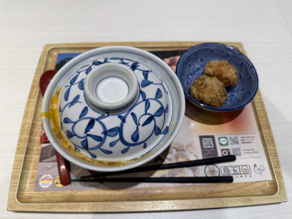 鳥玉の親子丼セット