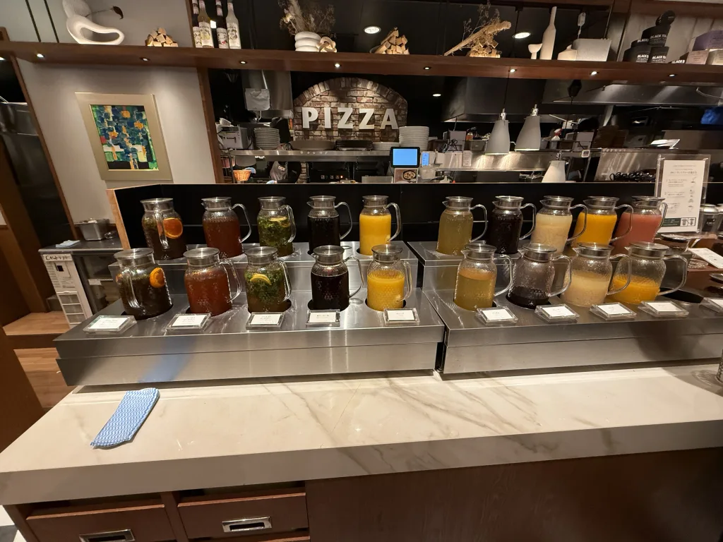 ペルティカのドリンクバー