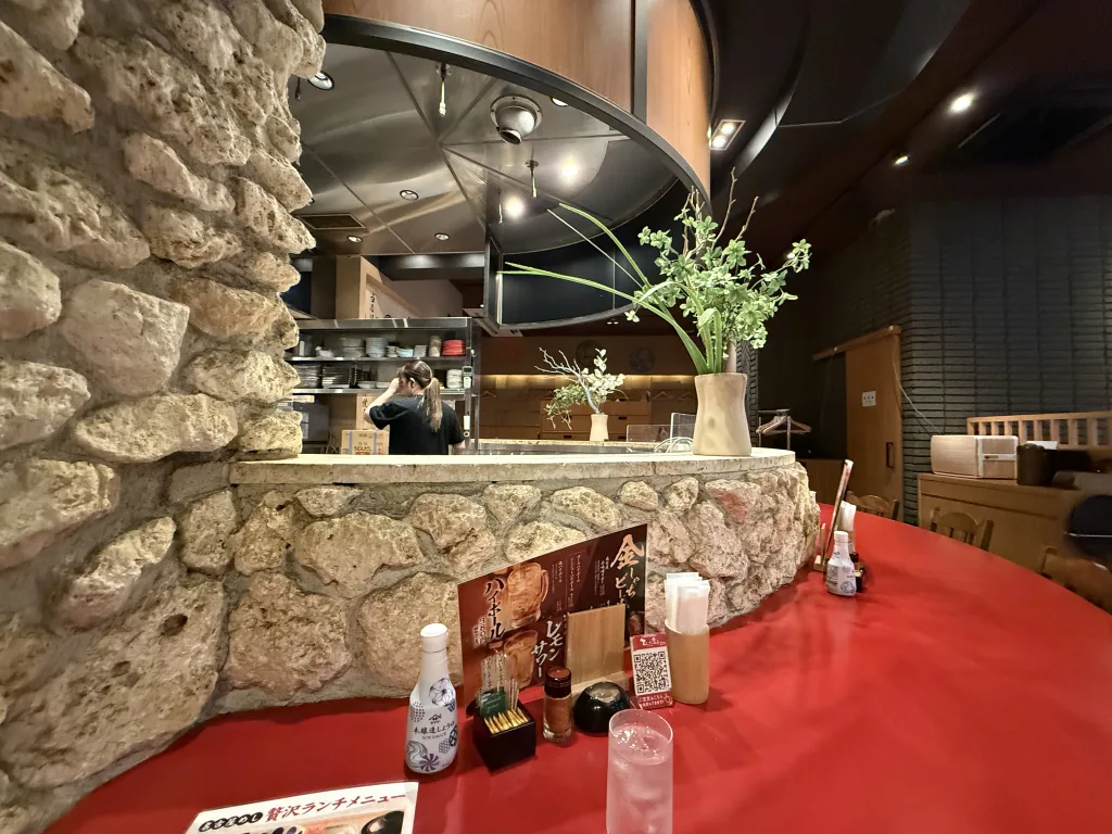 カウンター席