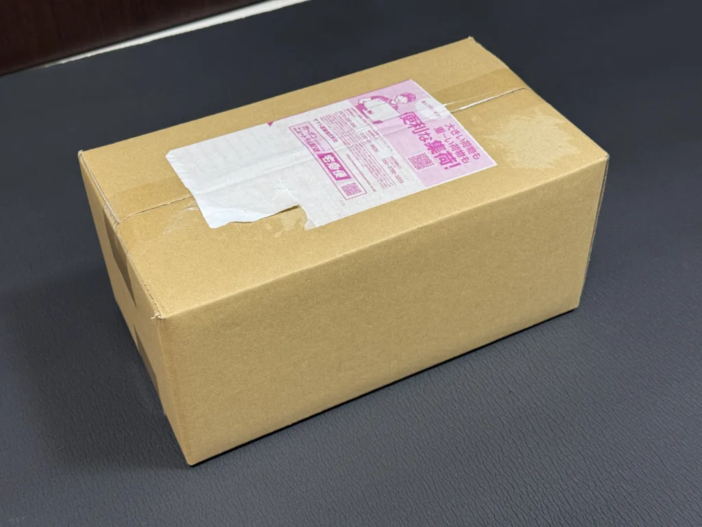 丸千代山岡家の優待品の箱