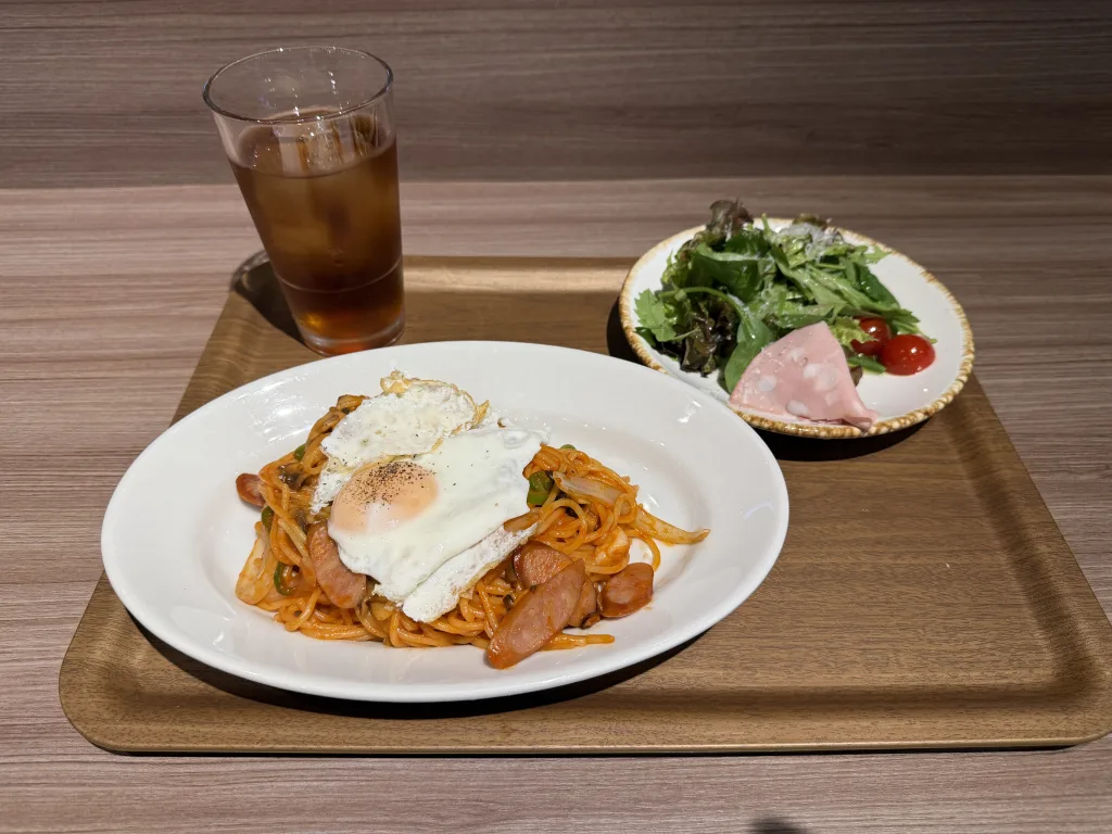 本場のナポリタンのセット