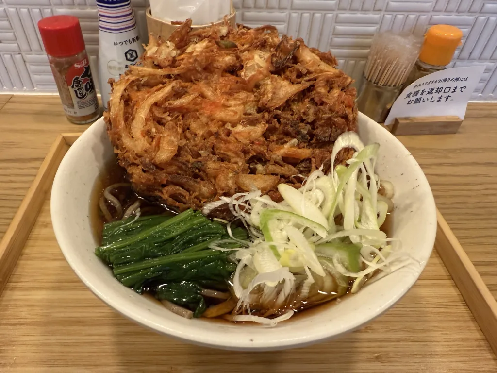 かき揚げ蕎麦