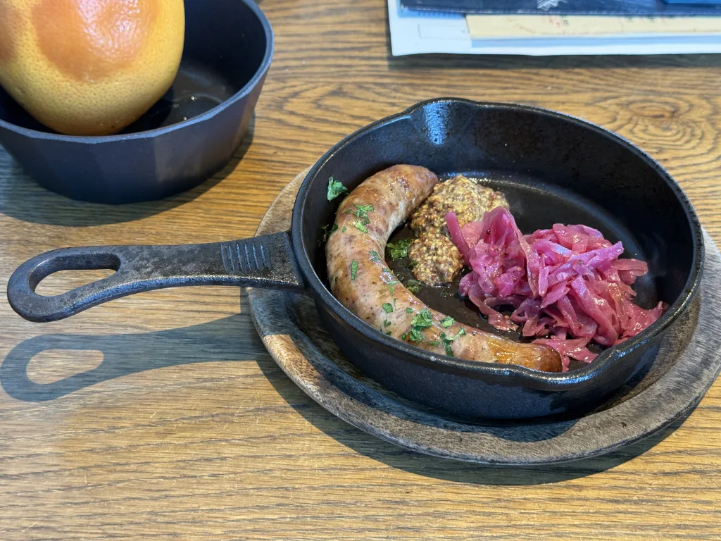 粗挽きソーセージ