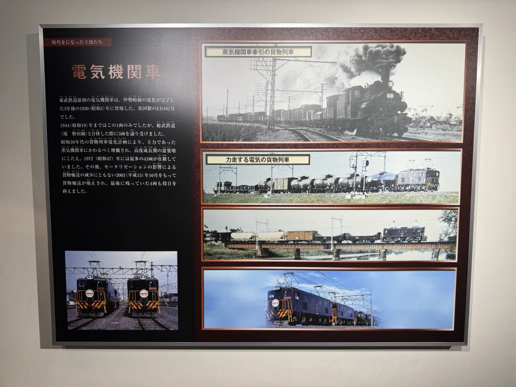 電気機関車の説明