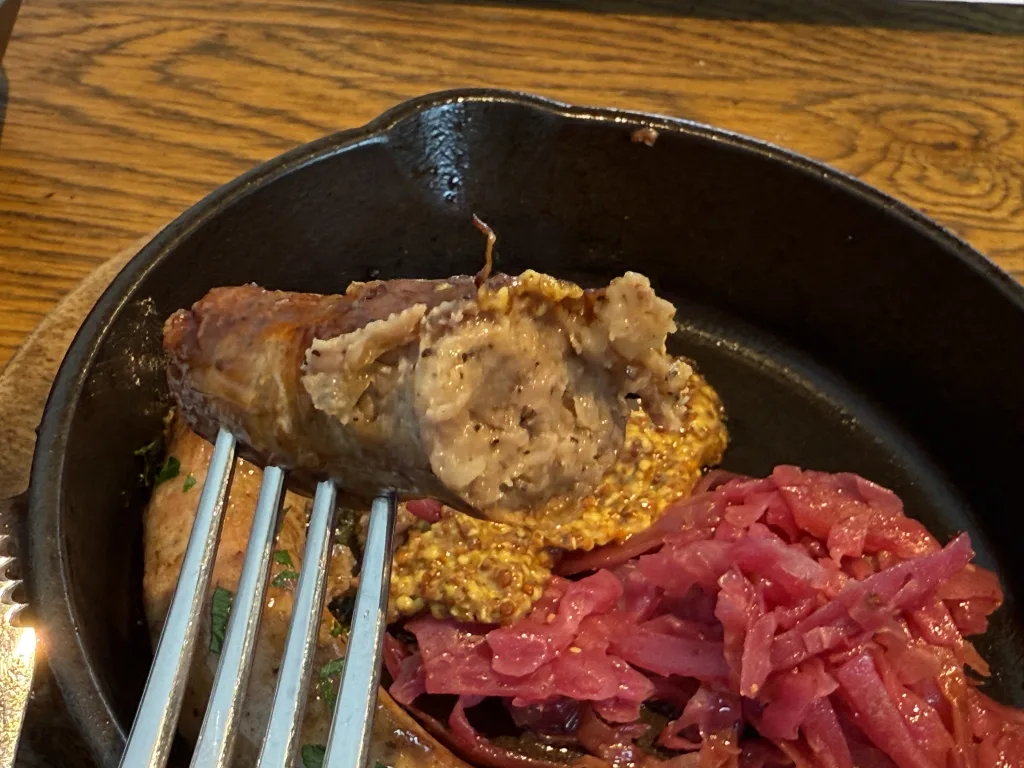 ソーセージの断面