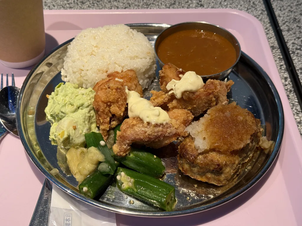 ランチのアップ