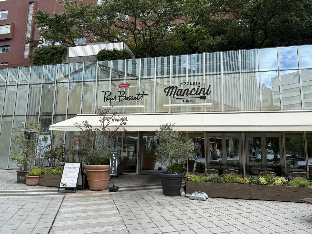 世界一のピザのお店の外観