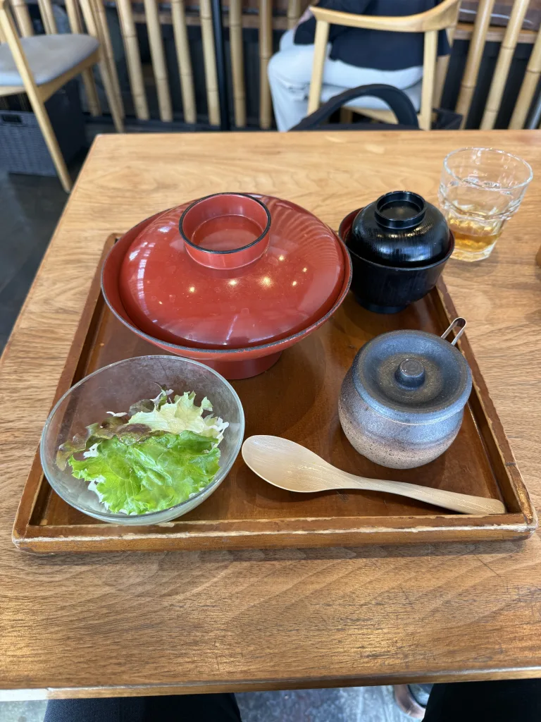 上ロースカツ丼のセット