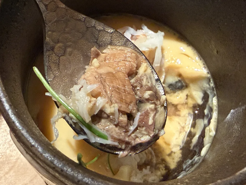 すっぽんの茶碗蒸しの中身