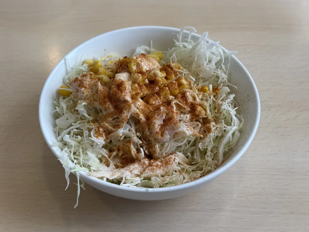 蒸し鶏キャベツサラダ