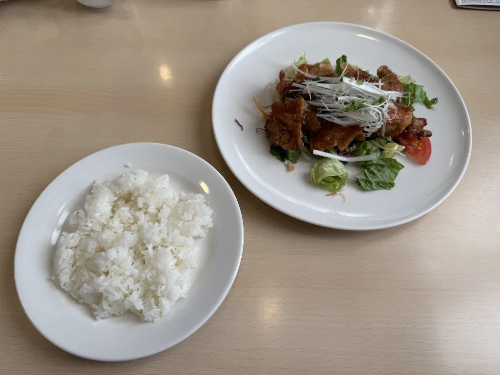 メインとライス