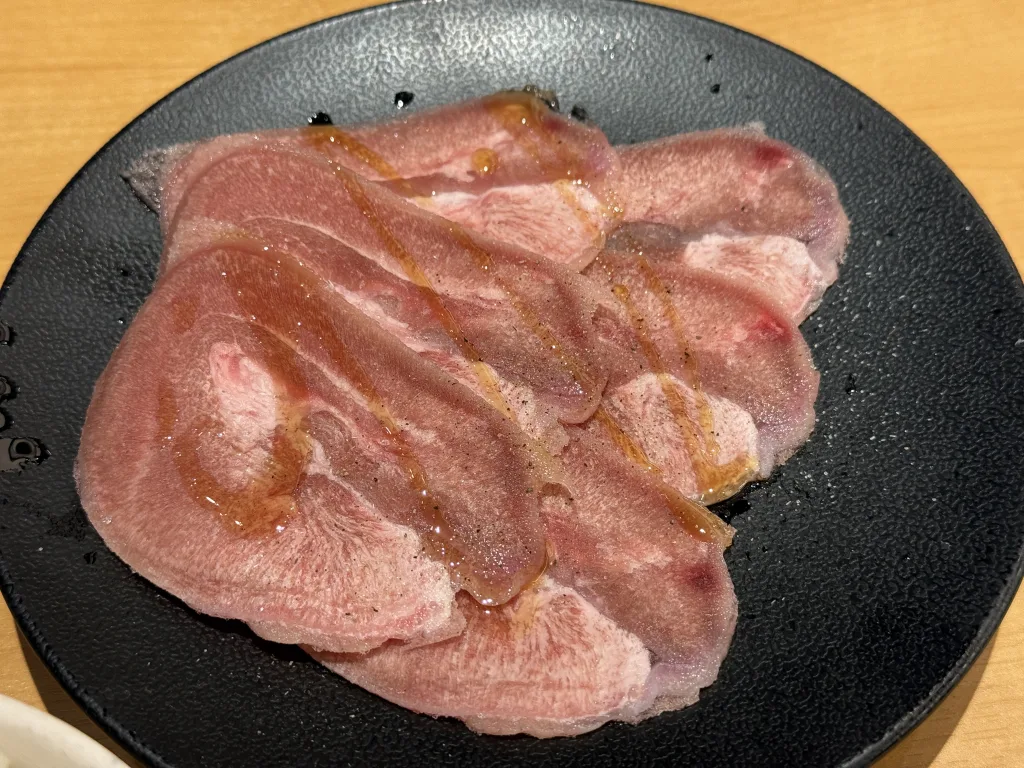 焼肉きんぐのランチ きんぐ塩たん（ポーク）