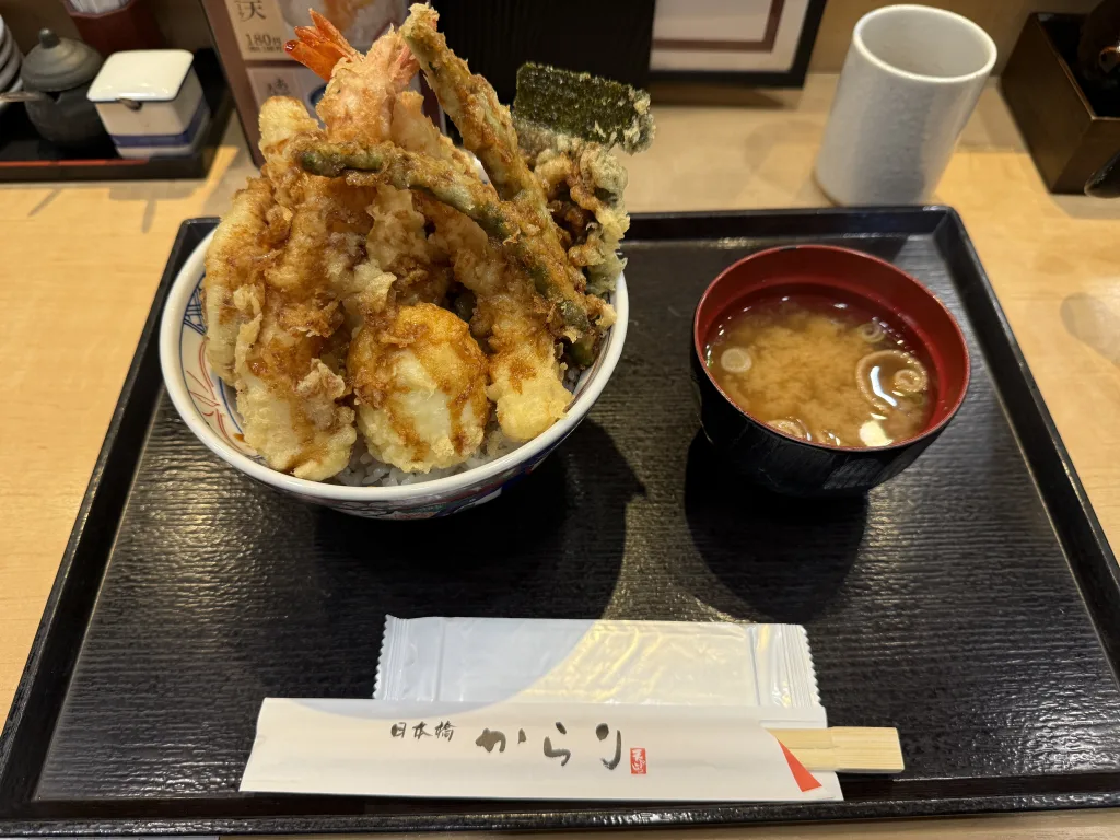 特製天丼セット