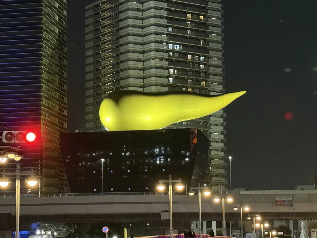 アサヒビールの泡