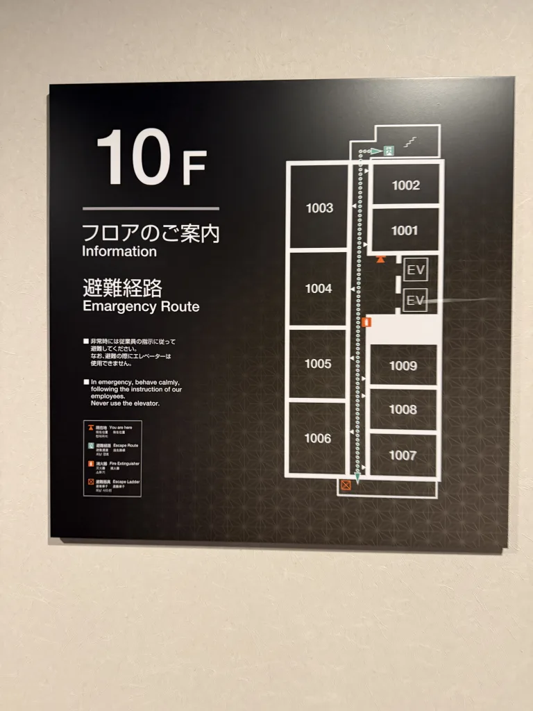 ココネ浅草のフロア案内