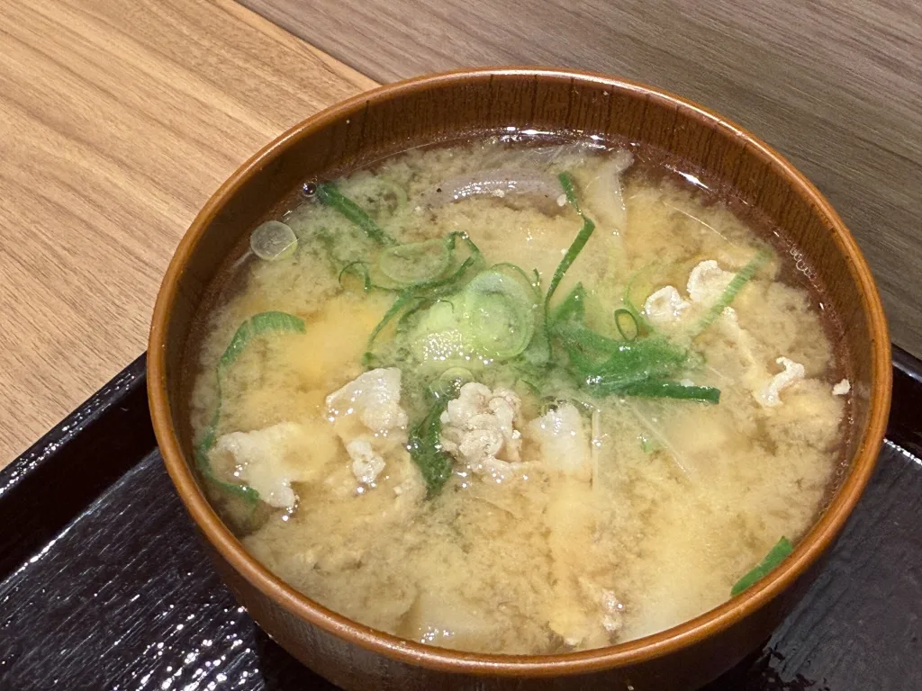 ひとにぎりの豚汁