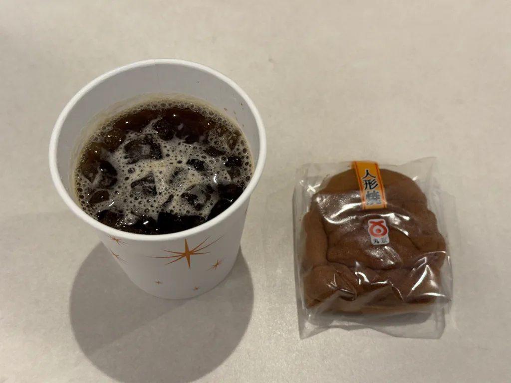 人形焼と珈琲