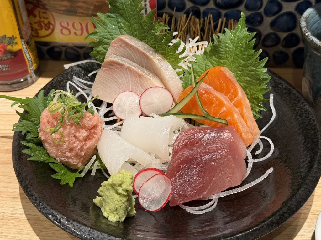 浜焼き真鶴の上刺身