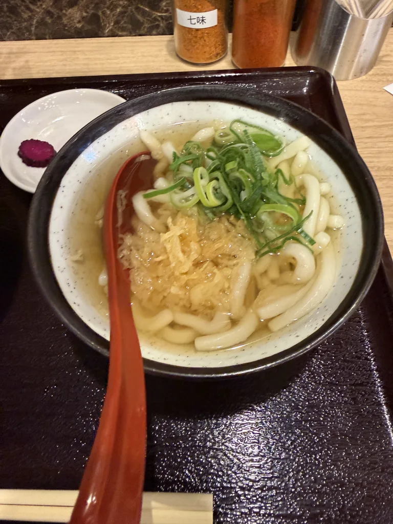 ハーフうどん