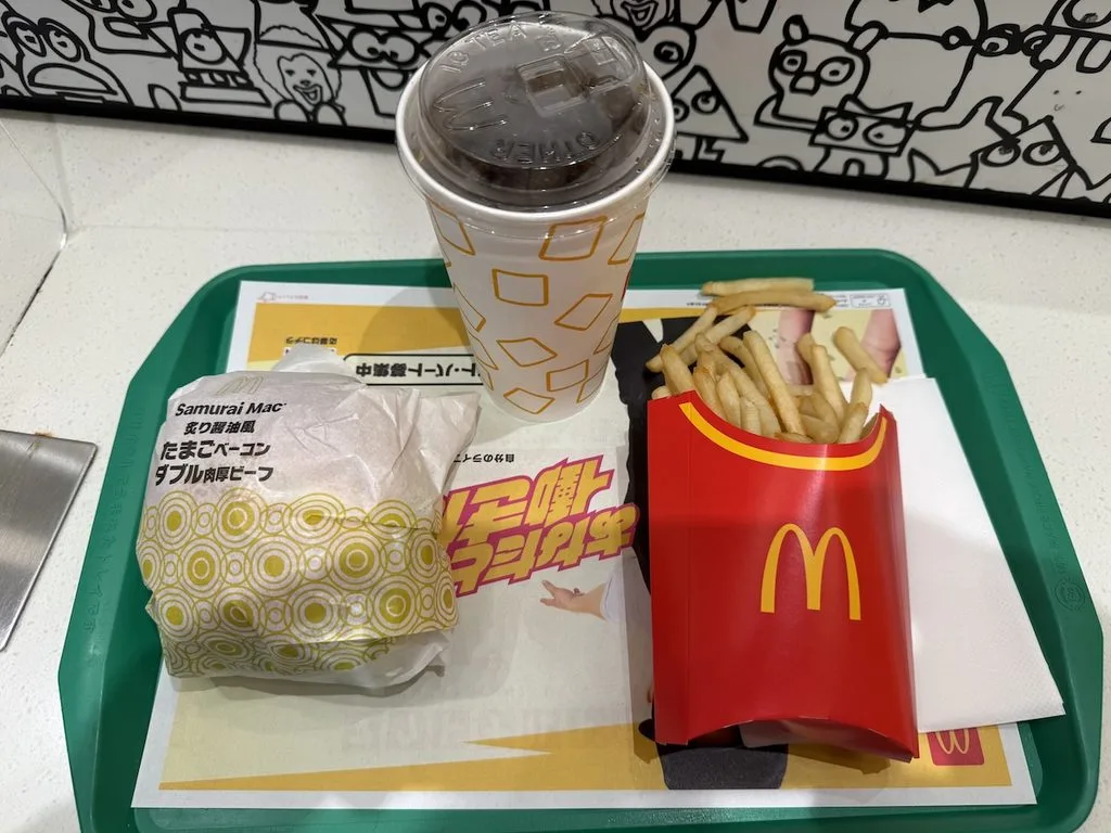 たまごベーコンダブル肉厚ビーフセット